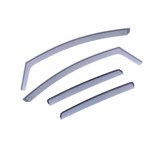 ΣΕΤ ΑΝΕΜΟΘΡΑΥΣΤΕΣ ΓΙΑ AUDI A3 5D 2004-2012 / A3 SPORTBACK 5D 2004-2012 ΑΠΟ ΕΥΚΑΜΠΤΟ ΧΥΤΟ ΑΚΡΥΛΙΚΟ ΓΥΑΛΙ (CAST ACRYLIC GLASS) DGA - 4 ΤΕΜ.