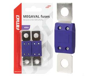 Amio - ΑΣΦΑΛΕΙΕΣ MEGAVAL 400A - 2 Τεμ. (03471/AM)