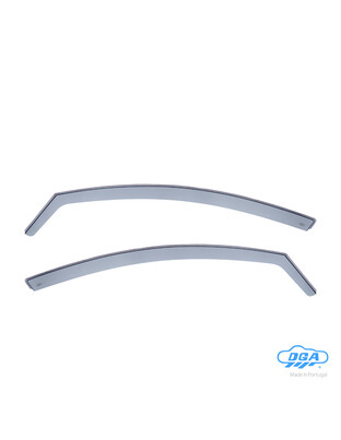 ΖΕΥΓΑΡΙ ΜΠΡΟΣΤΙΝΟΙ ΑΝΕΜΟΘΡΑΥΣΤΕΣ ΓΙΑ VW PASSAT 4/5D VARIANT/ ALLTRACK 2005-2014 ΑΠΟ ΕΥΚΑΜΠΤΟ ΧΥΤΟ ΑΚΡΥΛΙΚΟ ΓΥΑΛΙ (CAST ACRYLIC GLASS) DGA - 2 ΤΕΜ