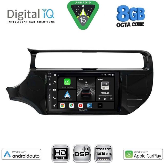 DIGITAL IQ BXF 7315_CPAA (9inc) MULTIMEDIA TABLET for KIA RIO mod. 2015-2018