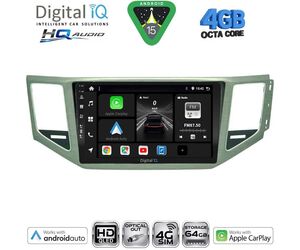 DIGITAL IQ BXK 19745SL_CPAA (10inc) MULTIMEDIA TABLET for VW GOLF SPORTSVAN mod. 2014-2021 (SILVER)