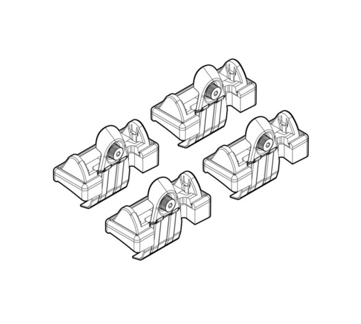ΑΚΡΑ ΓΙΑ ΜΠΑΡΕΣ NORDRIVE ΓΙΑ LANCIA YPSILON 09/03-05/11 /YPSILON UNYCA 06/11+ KIT