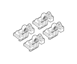 ΑΚΡΑ ΓΙΑ ΜΠΑΡΕΣ NORDRIVE ΓΙΑ LANCIA YPSILON 09/03-05/11 /YPSILON UNYCA 06/11+ KIT