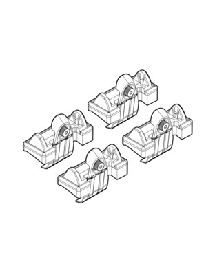 ΑΚΡΑ ΓΙΑ ΜΠΑΡΕΣ NORDRIVE ΓΙΑ LANCIA YPSILON 09/03-05/11 /YPSILON UNYCA 06/11+ KIT