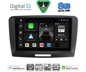 DIGITAL IQ BXK 20604A_CPAA (9inc) MULTIMEDIA TABLET for SKODA SUPERB mod. 2008-2015