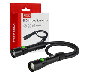 Amio - Φακοί Εργασίας Χειρός τύπου 2xP50 LED χωρητικότητα μπαταρίας 500mAh - 2 τεμ. (04671/AM)
