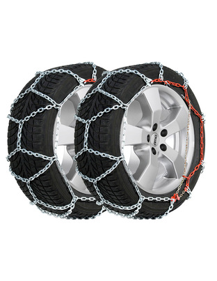 Amio - Αλυσίδες Χιονιού 4x4 16mm KB-225 για Ισχυρή Πρόσφυση σε SUV & Επαγγελματικά Οχήματα με Αντοχή σε Υψηλά Φορτία και Ασφαλή Κίνηση σε Χιόνι & Πάγο - 1 Σετ (02119/AM)