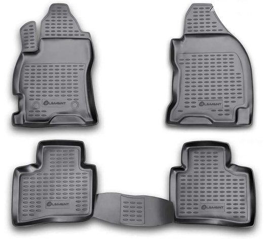 ΠΑΤΑΚΙΑ ΣΕ ΣΚΑΦΗ TPE ΛΑΣΤΙΧΟ ΓΙΑ FORD MONDEO 11/2000-04/2007  ΣΕ ΜΑΥΡΟ ΧΡΩΜΑ NOVLINE - 4 ΤΕΜ.