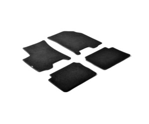 ΠΑΤΑΚΙΑ EXECUTIVE ΜΟΚΕΤΑ ΓΙΑ CHEVROLET AVEO 3D / 5D 2002-2011 / DAEWOO KALOS 2002-2008 ΣΕ ΜΑΥΡΟ ΧΡΩΜΑ ΧΩΡΙΣ ΚΟΥΜΠΩΜΑΤΑ LAMPA - 4 ΤΕΜ.