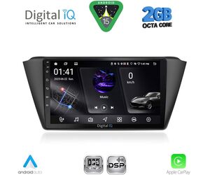 DIGITAL IQ RSF 4582_CPA (9inc) MULTIMEDIA TABLET for SKODA FABIA mod. 2015-2022
