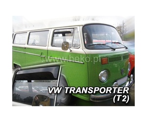 ΑΝΕΜΟΘΡΑΥΣΤΕΣ ΓΙΑ VW TRANSPORTER T2 2D 1969-1979 (SHORT) ΖΕΥΓΑΡΙ ΑΠΟ ΕΥΚΑΜΠΤΟ ΦΙΜΕ ΠΛΑΣΤΙΚΟ HEKO - 2 ΤΕΜ.