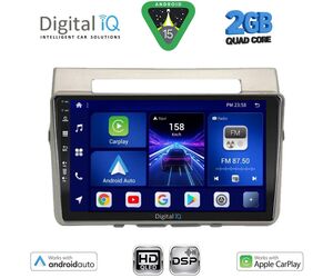 DIGITAL IQ BXC 3711B_CPAA (9inc) MULTIMEDIA TABLET for TOYOTA COROLLA VERSO mod. 2004-2009
