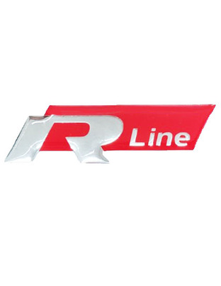 R LINE ΑΥΤΟΚΟΛΛΗΤΟ ΣΗΜΑ ΚΟΚΚΙΝΟ/ΧΡΩΜΙΟ 7,5x2,1cm ΜΕ ΕΠΙΚΑΛΥΨΗ ΕΠΟΞΕΙΔΙΚΗΣ ΡΥΤΙΝΗΣ - 1 ΤΕΜ.
