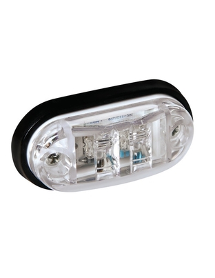 ΦΩΣ ΦΟΡΤΗΓΟΥ 2LED ΛΕΥΚΟ 24V 72mm