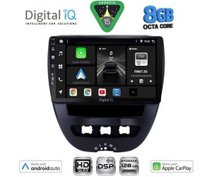 DIGITAL IQ BXF 7707_CPAA (10inc) MULTIMEDIA TABLET for CITROEN C1-PEUGEOT 107-TOYOTA AYGO mod. 2005-2014