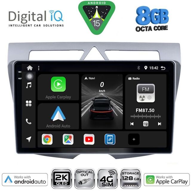 DIGITAL IQ BXK 20307_CPAA (9inc) MULTIMEDIA TABLET for KIA PICANTO mod. 2008-2011