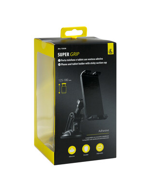 ΒΑΣΗ ΚΙΝΗΤΟΥ/ TABLET SUPER GRIP SILVER LINE (ΤΑΜΠΛΟ & ΠΑΡΜΠΡΙΖ - ME BENTOYZA - 360 ΜΟΙΡΕΣ 125>180mm) - 1 TEM.