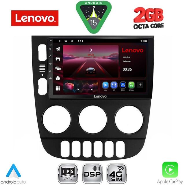 LENOVO LVF 5413_CPA (9inc) MULTIMEDIA TABLET for MERCEDES ML (W163) mod. 2002-2005