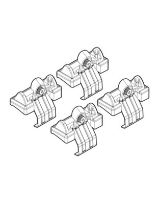 ΑΚΡΑ ΓΙΑ ΜΠΑΡΕΣ NORDRIVE ΓΙΑ BMW ΣΕΙΡΑ 5 E60 07/03-12/09 KIT