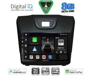 DIGITAL IQ BXF 18255_CPAA (9inc) MULTIMEDIA TABLET for ISUZU DMAX mod. 2012-2020
