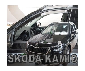 Heko - Ανεμοθραύστες Για Skoda Kamiq (Nw) 12/2019 > 02/2024 5πορτο / SUV Ζευγάρι Από Εύκαμπτο Φιμέ Πλαστικό - 2 τεμ. (ΑΝΕΜ.28354)