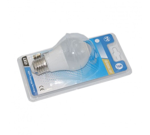 LED ΛΑΜΠΑ ΜΕ ΑΙΣΘΗΤΗΡΑ ΚΙΝΗΣΗΣ E27/5W/6000K 5254