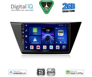 DIGITAL IQ BXC 3769_CPAA (10inc) MULTIMEDIA TABLET for VW TOURAN mod. 2016-2026