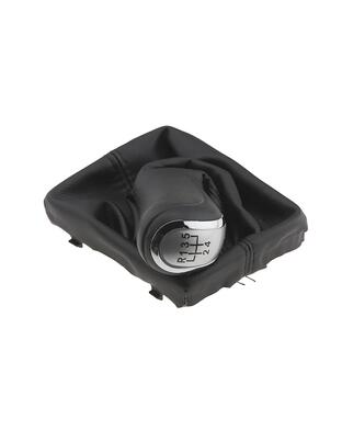 ΠΟΜΟΛΟ ΤΑΧΥΤΗΤΩΝ  ΓΙΑ AUDI A4 2007+/A5 2007+/A6 2004+/Q5 2008+ ΧΡΩΜΙΟ ΜΕ ΕΝΔΕΙΞΗ 5 ΤΑΧΥΤΗΤΩΝ ΚΑΙ ΜΑΥΡΗ ΦΟΥΣΚΑ NTY - 1 TEM.