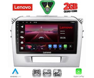 LENOVO LVF 5697SL_CPA (9inc) MULTIMEDIA TABLET for SUZUKI VITARA mod. 2016-2025 (SILVER)