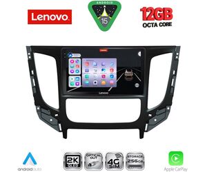 LENOVO SSZ 12437_CPA CLIMA (9inc) MULTIMEDIA TABLET for MITSUBISHI L200 mod. 2015-2019 with CLIMA