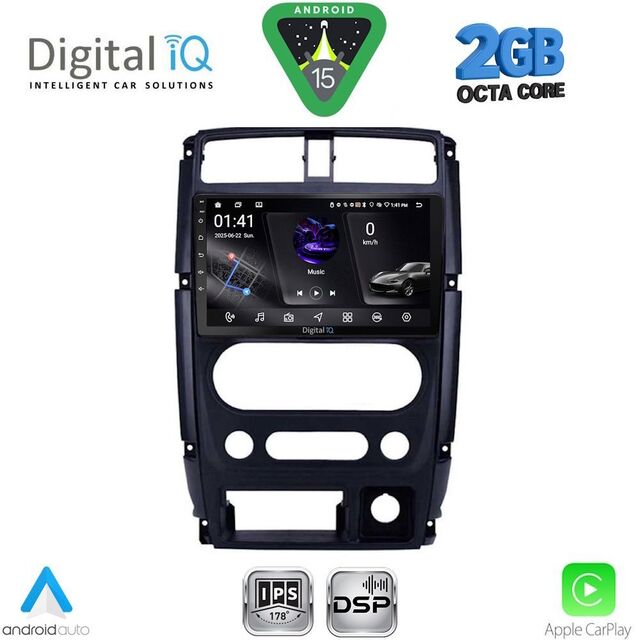 DIGITAL IQ RSF 4678_CPA (9inc) MULTIMEDIA TABLET for SUZUKI JIMNY mod. 2007-2017
