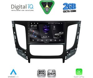 DIGITAL IQ RSF 4437_CPA CLIMA (9inc) MULTIMEDIA TABLET for MITSUBISHI L200 mod. 2015-2019 with CLIMA