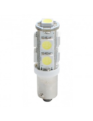 T4W 12V 2,16W BA9s (ΜΙΝΙΟΝ) LED 9xSMD5050 ΛΕΥΚΟ BLISTER 2ΤΕΜ. M-TECH