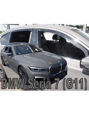 ΑΝΕΜΟΘΡΑΥΣΤΕΣ ΓΙΑ BMW 7 G11 4D 2015+ ΣΕΤ ΑΥΤΟΚΙΝΗΤΟΥ ΑΠΟ ΕΥΚΑΜΠΤΟ ΦΙΜΕ ΠΛΑΣΤΙΚΟ HEKO - 4 ΤΕΜ.