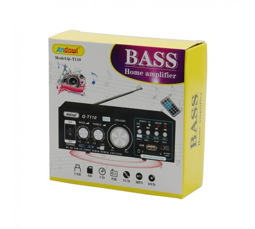 ΡΑΔΙΟΕΝΙΣΧΥΤΗΣ STEREO KARAOKE ANDOWL Q-T110