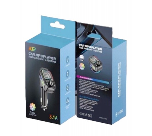 ΦΟΡΤΙΣΤΗΣ ΑΥΤΟΚΙΝΗΤΟΥ 3.1A ΚΑΙ MP3 PLAYER XD-A12