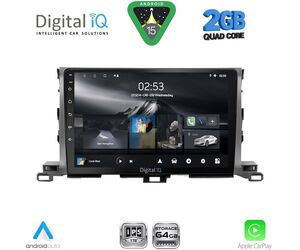 DIGITAL IQ RSD 1700_CPA (10inc) MULTIMEDIA TABLET for TOYOTA HIGHLANDER mod. 2014-2019