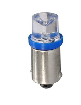 T4W 12V 0,29W BA9s (ΜΙΝΙΟΝ) LED 1xFlux 8mm ΜΠΛΕ 1ΤΕΜ.