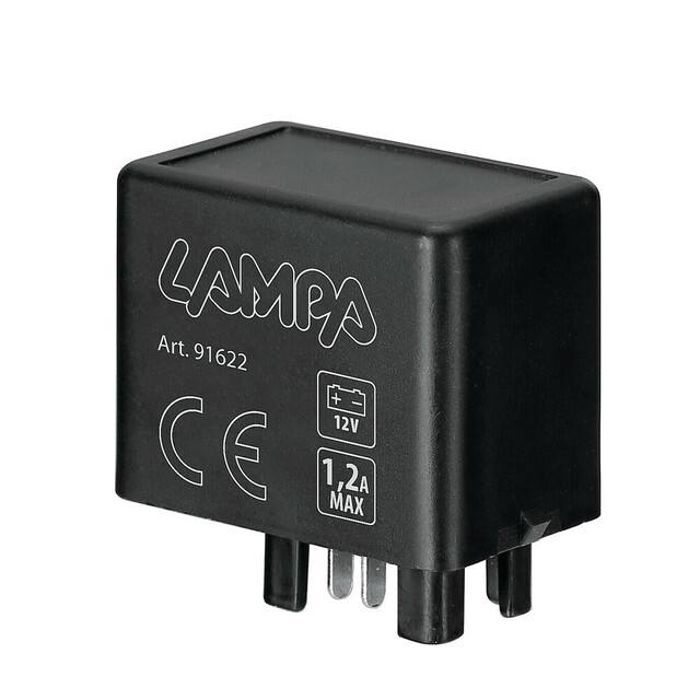 LED FLASHER (ΦΛΑΣΙΕΡΑ)  7PIN ΓΙΑ LED ΦΛΑΣ 12V 1,2A max PLUG & PLAY LAMPA - 1 ΤΕΜ.
