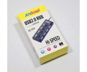 USB2.0 HUB ΜΕ 4 ΘΥΡΕΣ ANDOWL PH-AN-4132