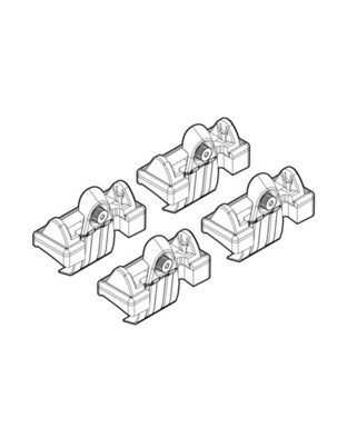 ΑΚΡΑ ΓΙΑ ΜΠΑΡΕΣ NORDRIVE ΓΙΑ AUDI A3 SPORTBACK 09/04-10/12 KIT