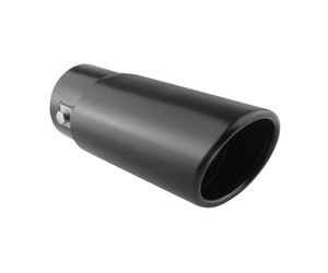 Amio - ΑΚΡΟ ΕΞΑΤΜΙΣΗΣ ΜΑΥΡΟ 165x86mm Φ37>54mm - 1 τεμ. (02351/AM)
