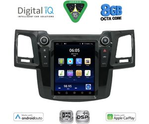 DIGITAL IQ BXF 7965_CPAA TESLA STYLE for TOYOTA HILUX mod. 2005-2015