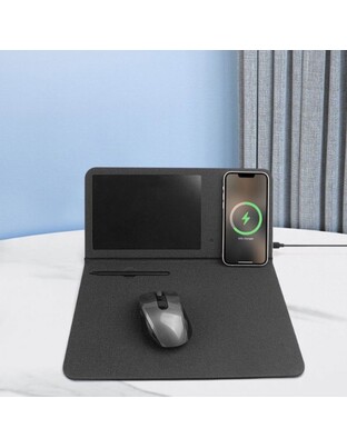 MOUSEPAD ΜΕ ΑΣΥΡΜΑΤΗ ΦΟΡΤΙΣΗ & LCD ΠΛΑΚΕΤΑ ΣΗΜΕΙΩΣΕΩΝ YS-05308
