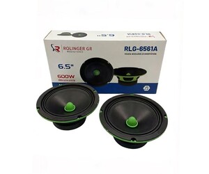 ΣΕΤ ΗΧΕΙΑ ΑΥΤΟΚΙΝΗΤΟΥ 6.5" 600W RLG-6561A