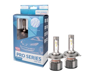H4 12V 2x20W 6.500K 5200lm OSRAM PRO LED KIT SET CAN-BUS (ΜΕ ΑΝΕΜΙΣΤΗΡΑΚΙ) NEXT GEN  M-TECH - 2 ΤΕΜ.