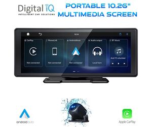 DIGITAL IQ PNA 9900_CPAA (10.26inc) (PORTABLE DVR MULTIMEDIA CARPLAY &amp; ANDROID AUTO)