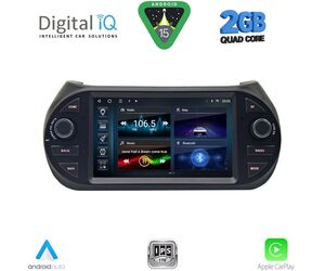 DIGITAL IQ BLD 092_CPA (7" DECK) MULTIMEDIA for CT NEMO – FT FIORINO-QUBO – PG BIPPER mod. 2008-2018