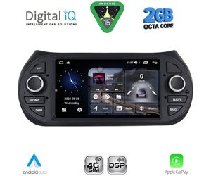 DIGITAL IQ BLF 392_CPA (7" DECK) MULTIMEDIA OEM for CT NEMO – FT FIORINO-QUBO – PG BIPPER mod. 2008-2018