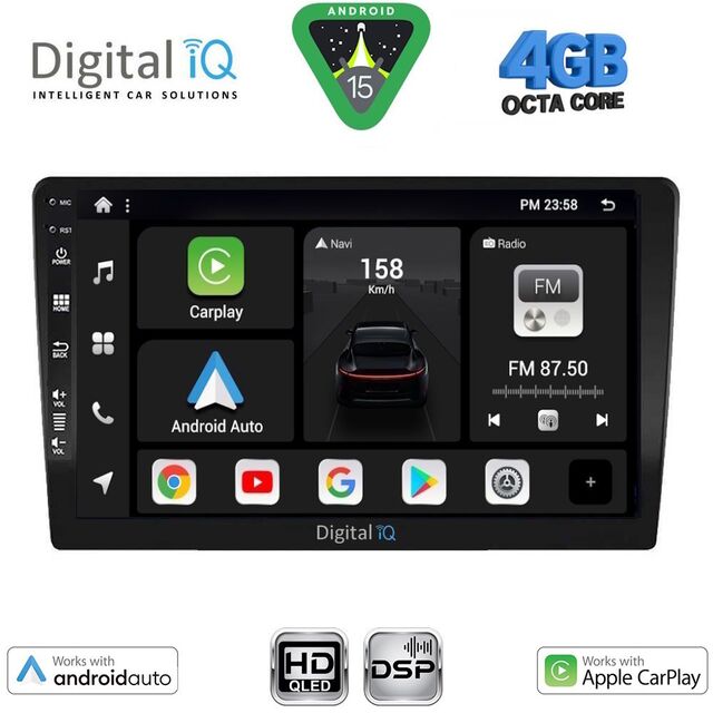DIGITAL IQ BXF 6907_CPAA (10.1" DIN) MULTIMEDIA TABLET 1DIN